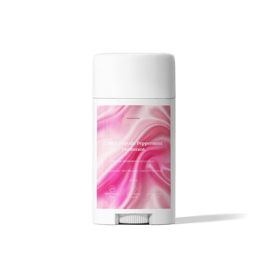 2 Pack Peptide Peppermint Deodorant